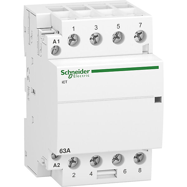 Schneider Electric Installationsschütz 4S 63A 220-240VAC A9C20864